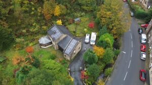 Ariel View of the property
